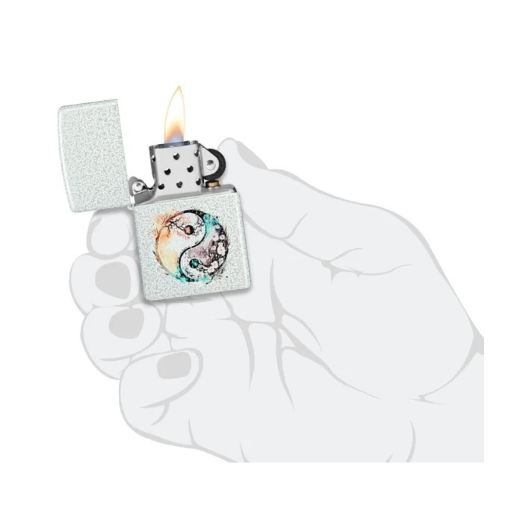 Encendedor Zippo Floral Yin and Yang ZP46249