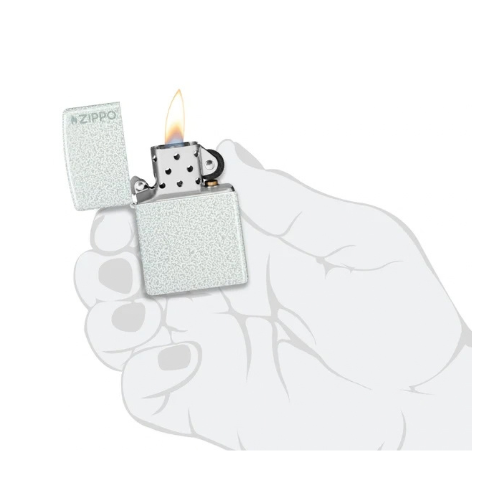 Encendedor Zippo Classic Glacier Logo ZP46020ZL