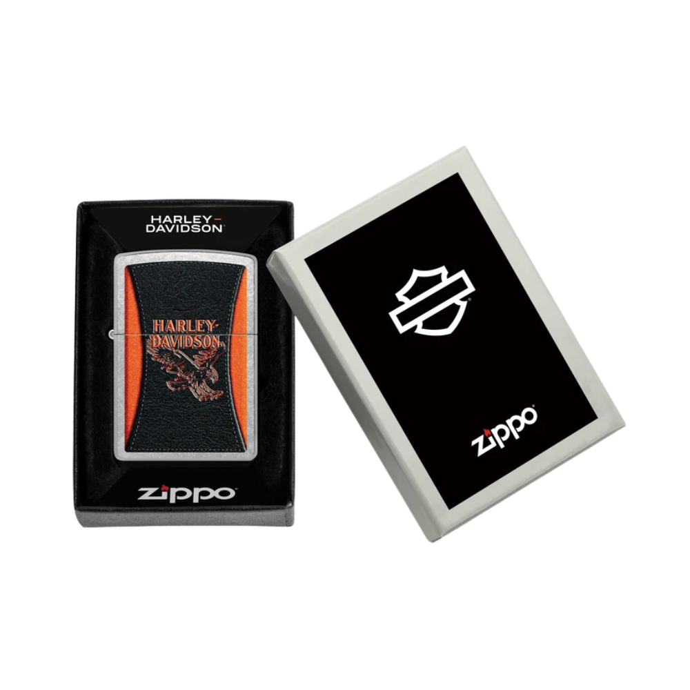 Encendedor Zippo Harley-Davidson Leathered Eagle ZP47097