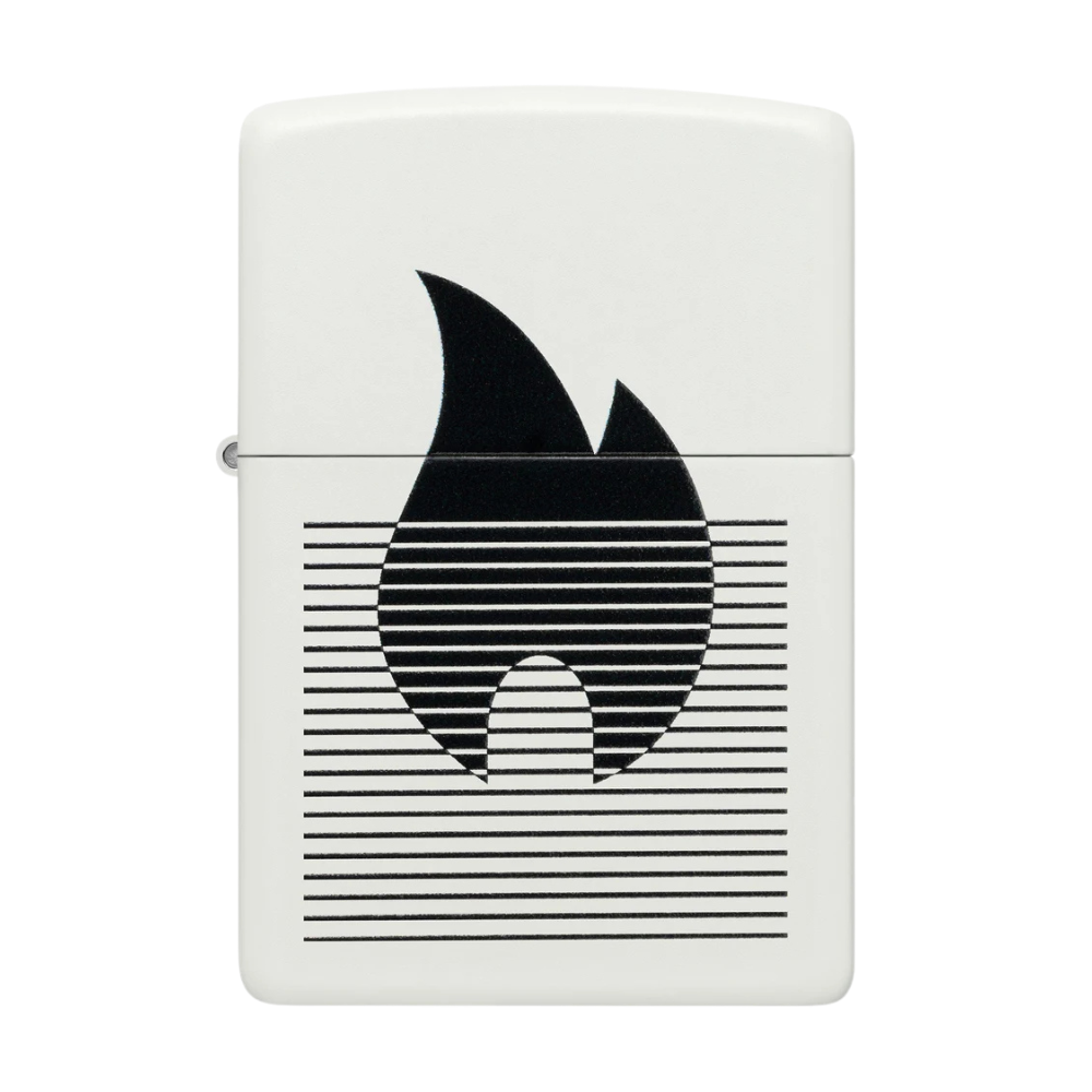Encendedor Zippo Lined Flame Design ZP46485