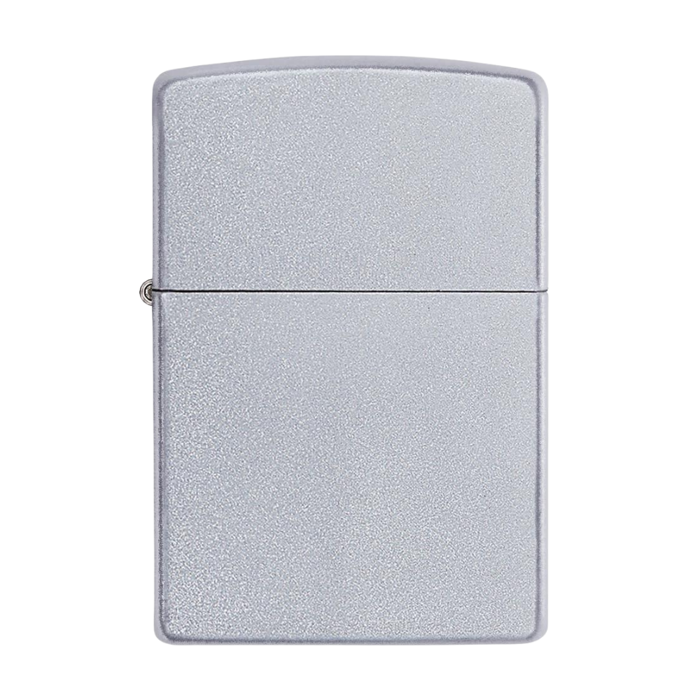 Encendedor Zippo Lighter Satin Chrome Plata Zp205