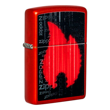 Encendedor Zippo Flame Design  Rojo ZP49584