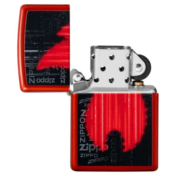 Encendedor Zippo Flame Design  Rojo ZP49584