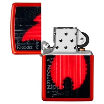 Encendedor Zippo Flame Design  Rojo ZP49584