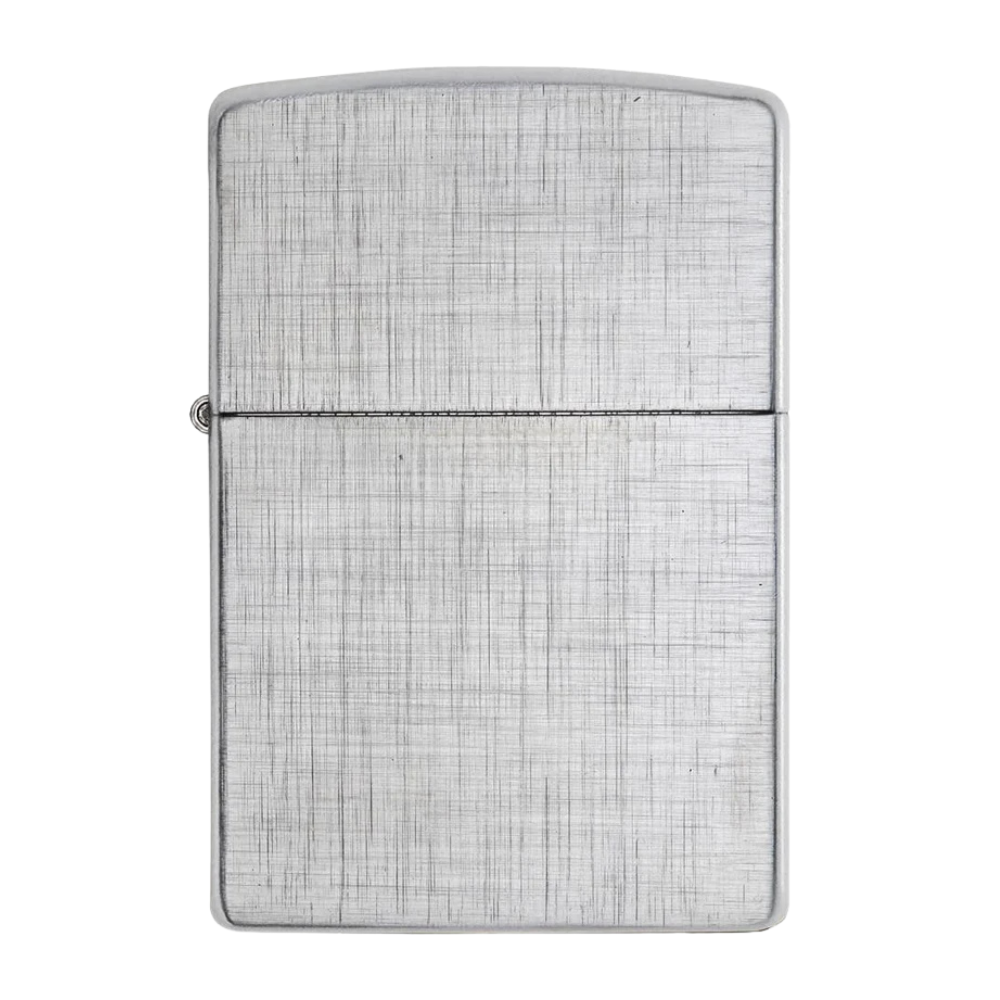 Encendedor Zippo Classic Linen Weave Plateado ZP28181