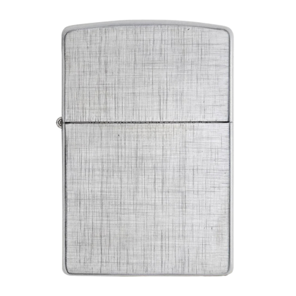 Encendedor Zippo Classic Linen Weave Plateado ZP28181