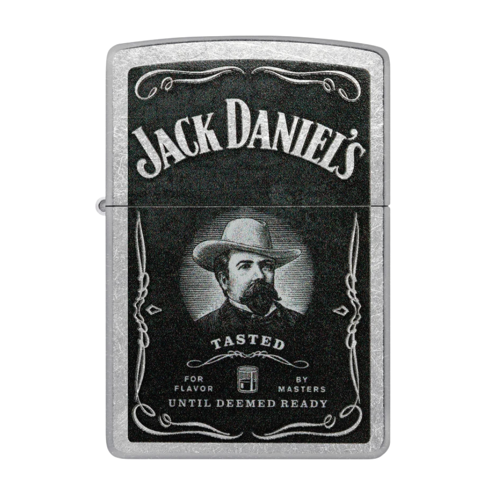 Encendedor Zippo Jack Daniels Plateado ZP48748