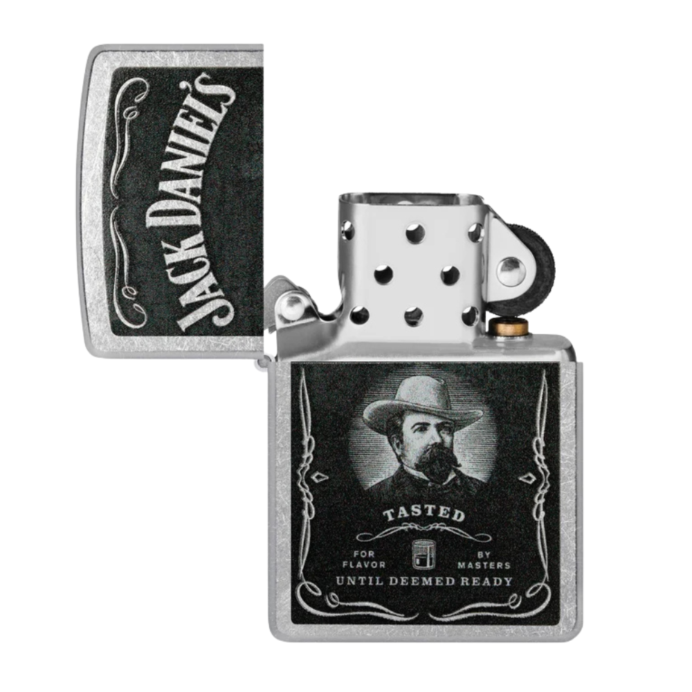 Encendedor Zippo Jack Daniels Plateado ZP48748