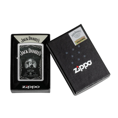 Encendedor Zippo Jack Daniels Plateado ZP48748