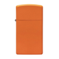 Encendedor Zippo Slim Orange Matte ZP1631