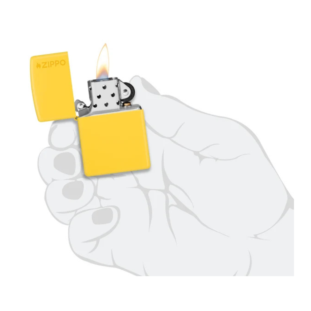 Encendedor Zippo Sunflower Yellow Logo ZP46019ZL