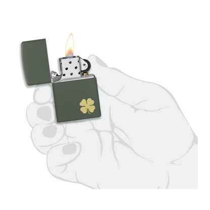 Encendedor Zippo Four Leaf Clover Design ZP49796