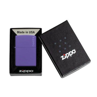 Encendedor Zippo Classic Purple Matte Morado Zp237zl
