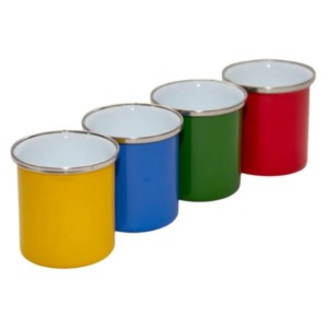 Jarrón Enlozado Colores anukis.cl