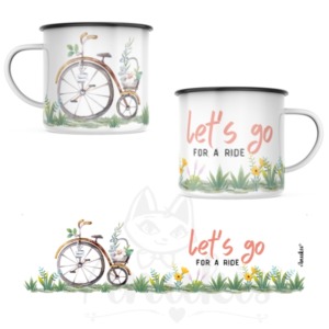 Tazón Enlozado “Bicicleta Vintage” anukis.cl