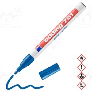 Edding 751 – 2 mm 03 Azul anukis.cl