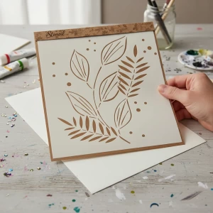 Stencil 25X30  Botanica BT01 anukis.cl