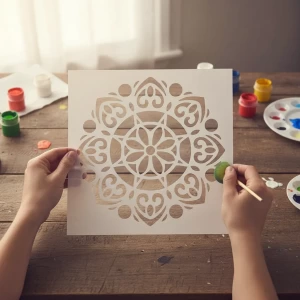 Stencil 30×30 Mandala Full 3032 anukis.cl
