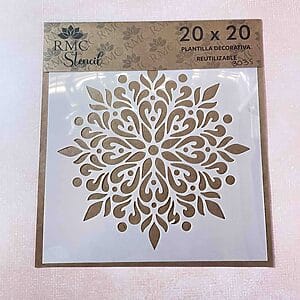 Stencil 20 X 20  Mandala MB3035 anukis.cl