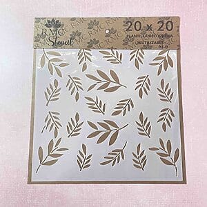 Stencil 20 X 20  Botanica BT01 anukis.cl