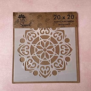 Stencil 20 X 20  Mandala MB3032 anukis.cl