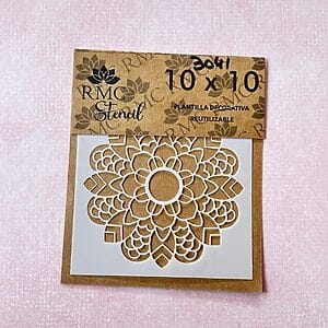Stencil 10×10 Surtido 3041 Mandala anukis.cl