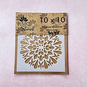 Stencil 10×10 Surtido 3045 Mandala anukis.cl