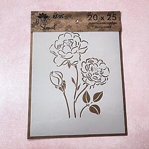 Stencil 20X25 Botanica BT05 anukis.cl