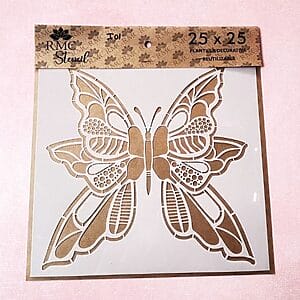 Stencil 25X25 Mariposa I01 anukis.cl