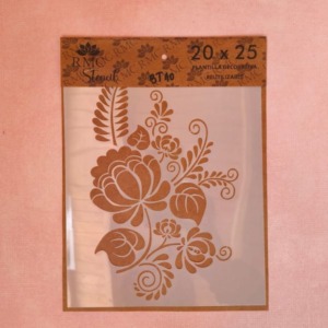 Stencil 20X25 Botanica BT10 anukis.cl
