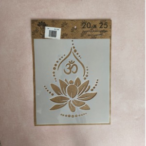 Stencil 20X25 OM Flore Loto anukis.cl