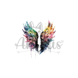 Lamina DTF Textil DTF126 – Alas Chicas (19×21 cm) anukis.cl