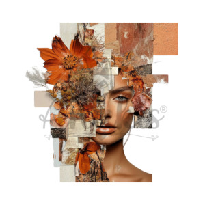 Lamina DTF Textil DTF133 – Mujer Cobre (27×29 cm) anukis.cl