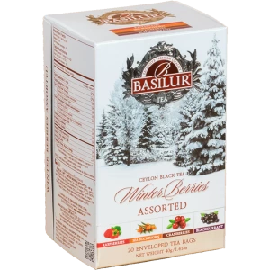 Te Basilur Negro Frutal Assorted Winter Berries 20 Bolsas anukis.cl