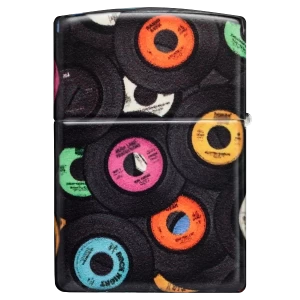 Encendedor Zippo Records Design Negro ZP48770 anukis.cl
