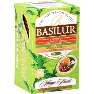 Te Basilur Verde Frutal Assorted Magic Fruits 25 bolsas anukis.cl