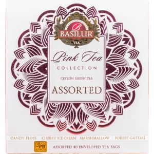 Te Basilur Verde Assorted Pink Tea  40 bolsas anukis.cl