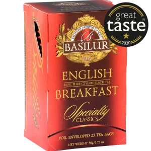 Te Basilur Negro English Breakfast 25 Bolsas anukis.cl
