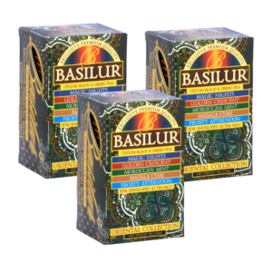 Te Basilur Pack 3 Cajas Assorted Oriental Collection 25 bolsas anukis.cl